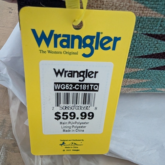 Wrangler Aztec Crossbody wristlet NWT - Picture 5 of 5
